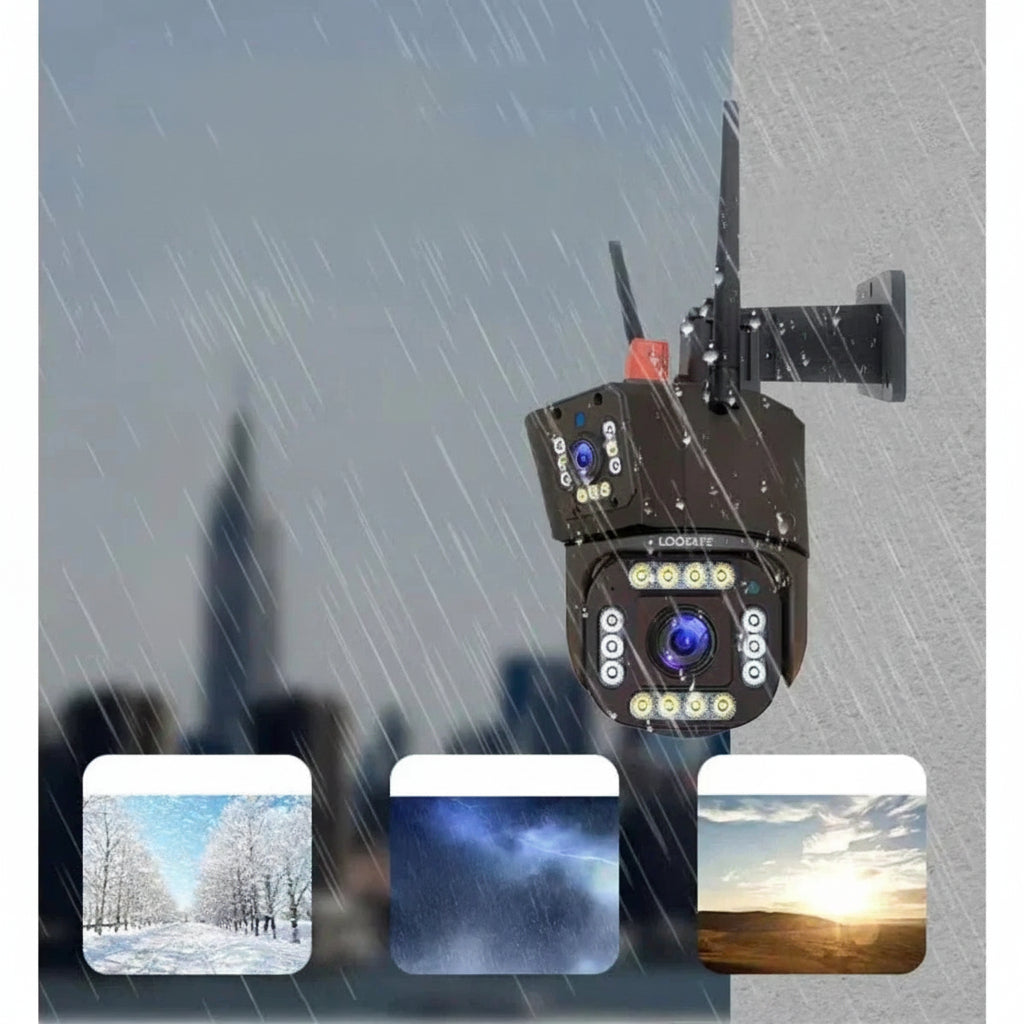 Solar-Powered Wireless Surveillance Camera