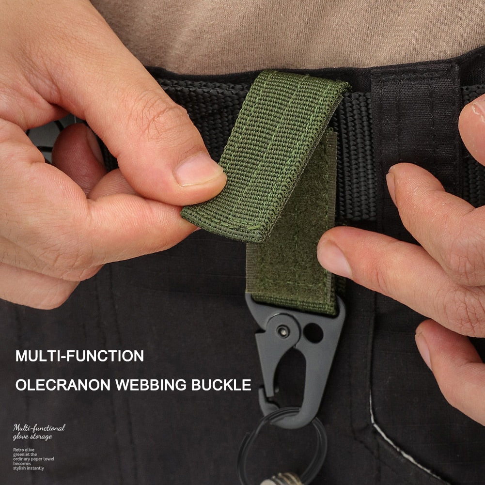 Molle Key Ring Holder Set – Tactical Gear Clips (2-Pack)