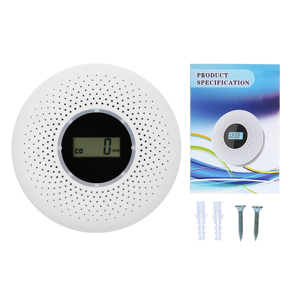 Smoke & Carbon Monoxide Alarm | Dual Sensor Technology | Loud Alert | AirSecure