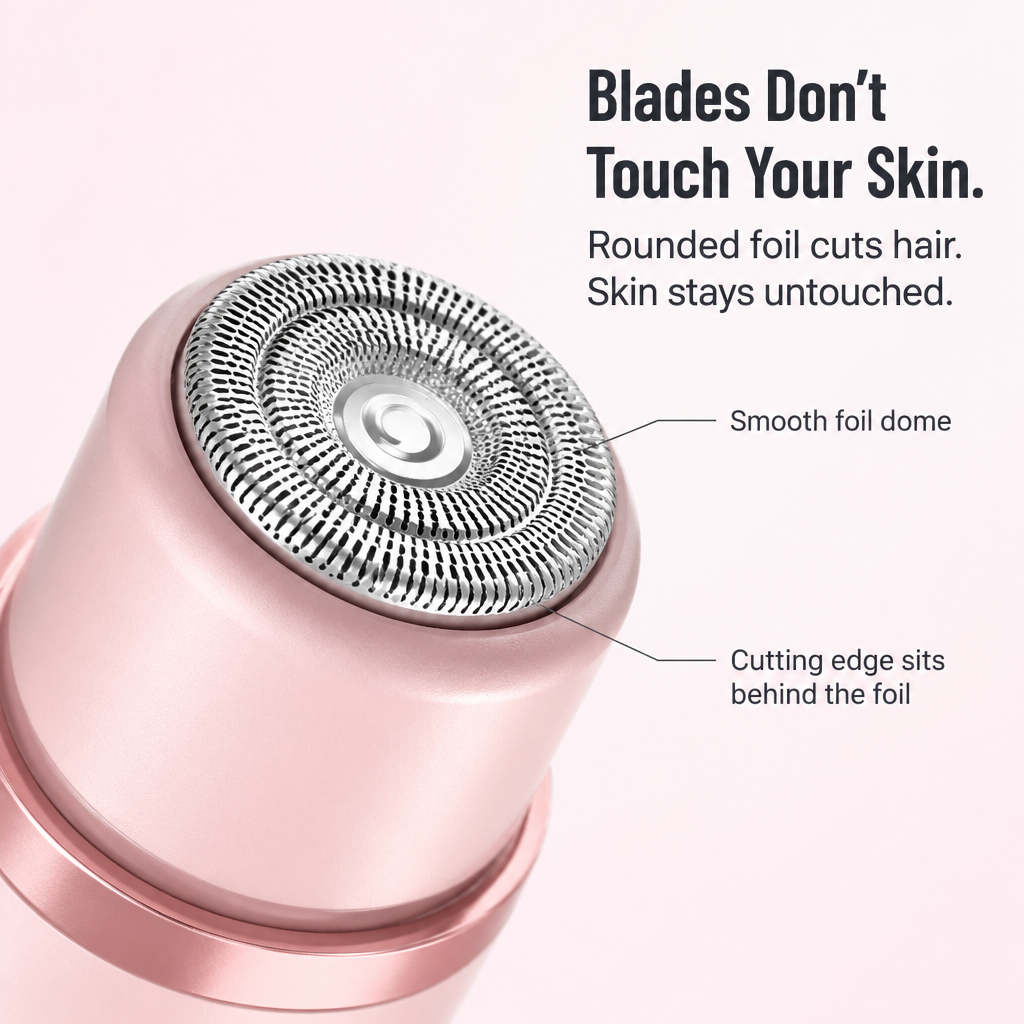 2-in-1 Women's Shaver for Face and Body - Radiance Glide