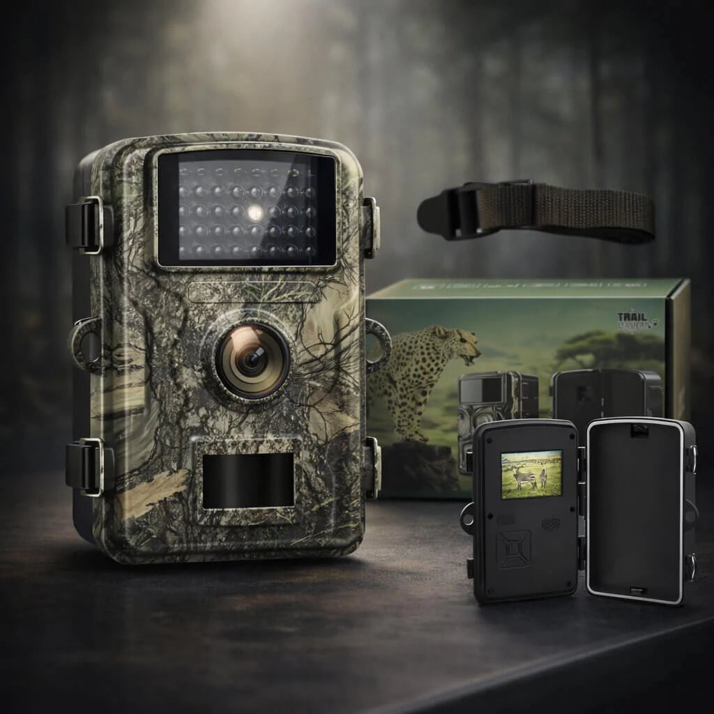 Wildlife Monitoring Camera with Night Vision | Motion Sensor | Weather Resistant | Forest Protector
