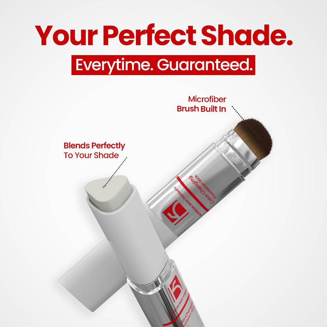 LumiCurve™ Color Changing Foundation Stick — Perfectly Flawless Skin That Feels Like You, All Day Long