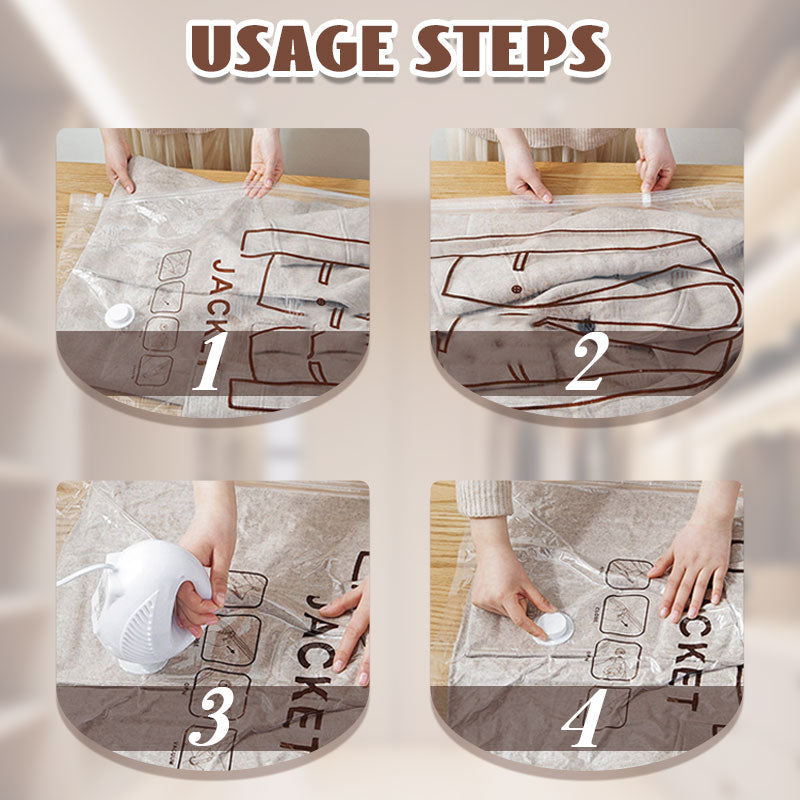 Vacuum Storage Bags for a Fresh, Wrinkle-Free Closet Environment
