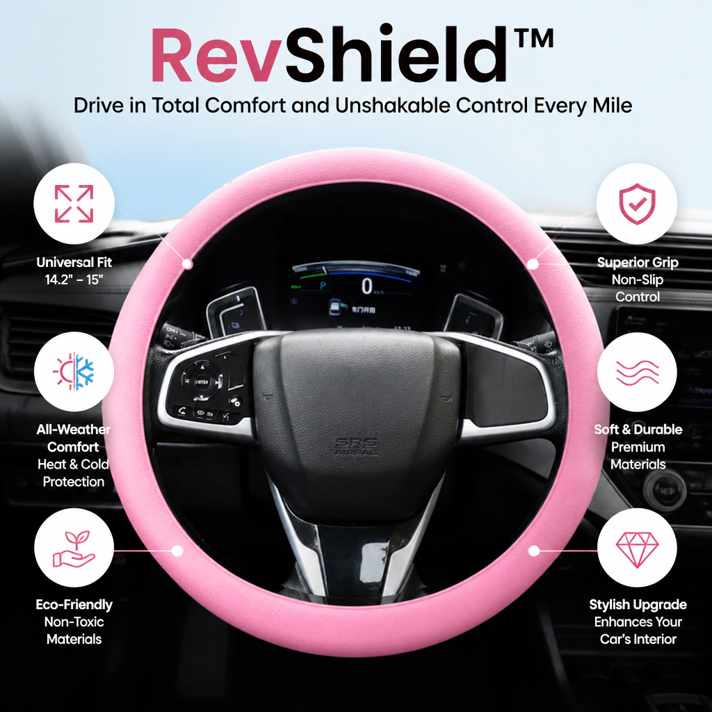 RevShield™ — Drive in Total Comfort and Unshakable Control Every Mile