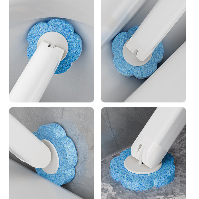 Disposable Toilet Scrubber | Antibacterial | Hygienic Sponge Tips | CleanClick