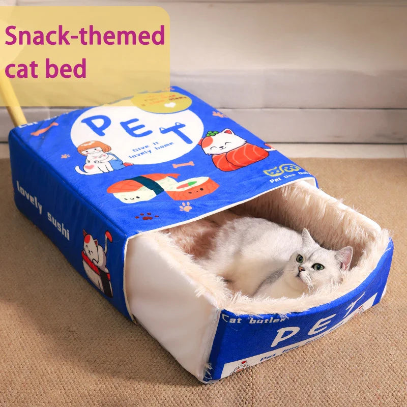 Cozy Retreat for Your Cat – A Safe Haven of Comfort