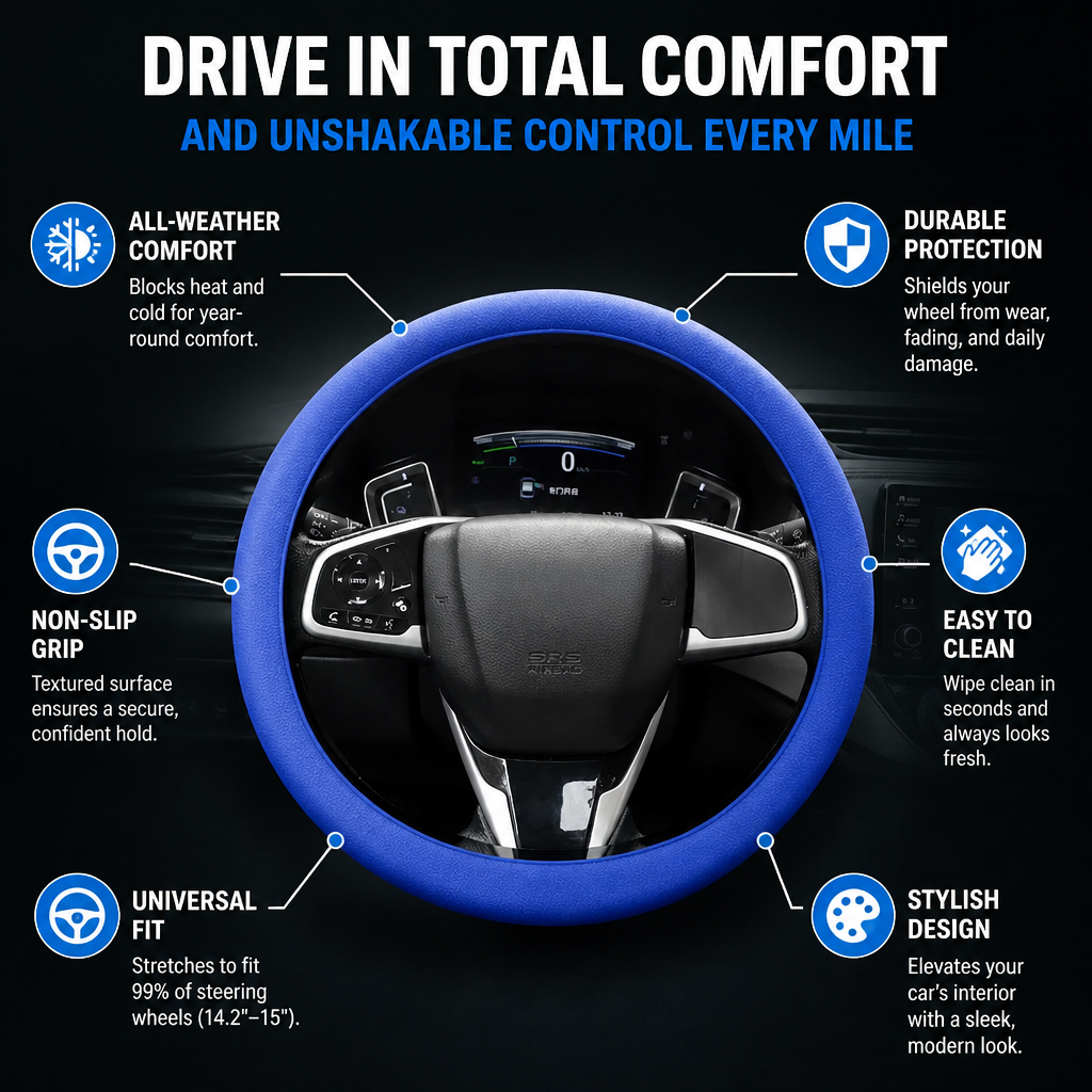 RevShield™ — Drive in Total Comfort and Unshakable Control Every Mile
