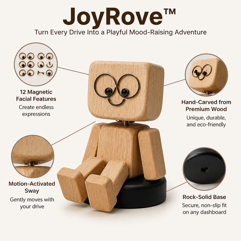 JoyRove™ — Turn Every Drive Into a Playful Mood-Raising Adventure