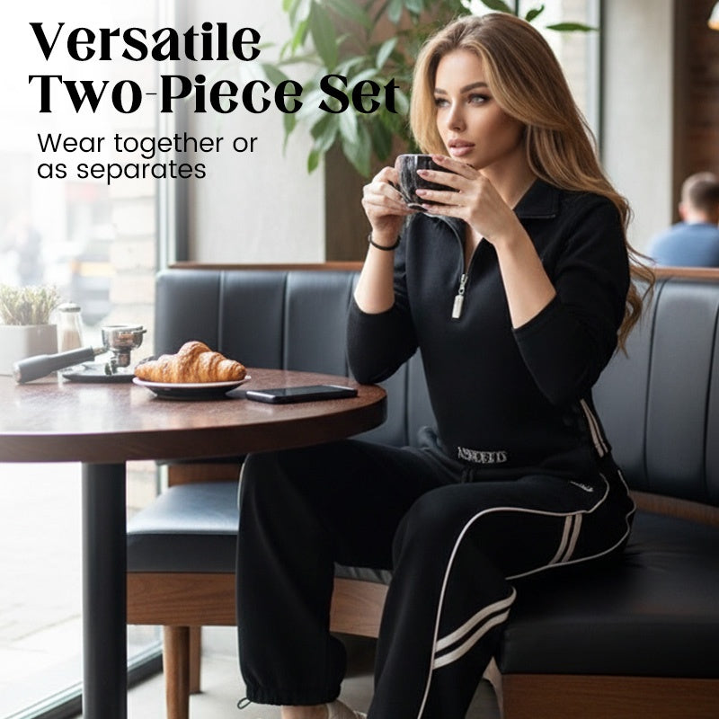 KairoWave™ Two-Piece Athleisure Set — Effortless Comfort Meets Head-Turning Style All Day Long