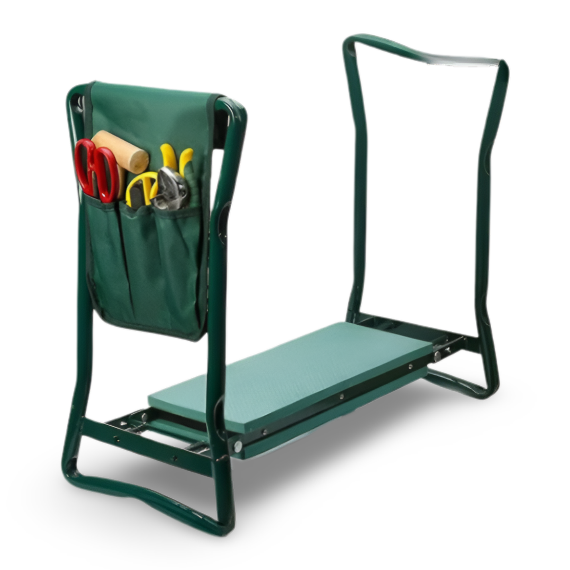 Foldable Garden Kneeling Pad | Knee-Comfort Design | Dual Seat & Handles | BeetBuddy