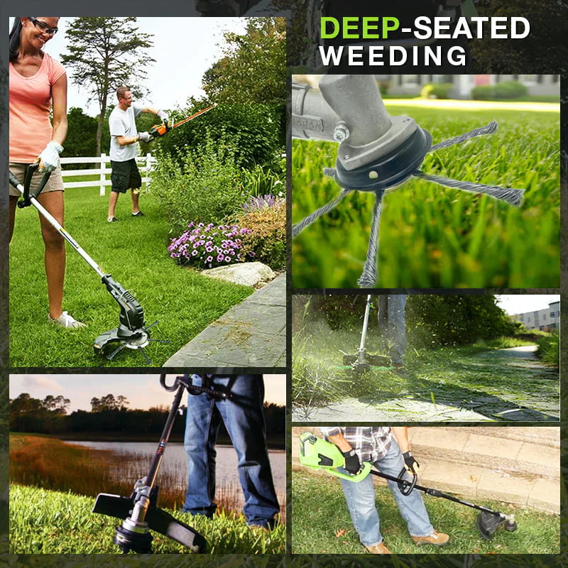 SteelForce™ — Dominate Weeds Fast with Unstoppable Steel Precision