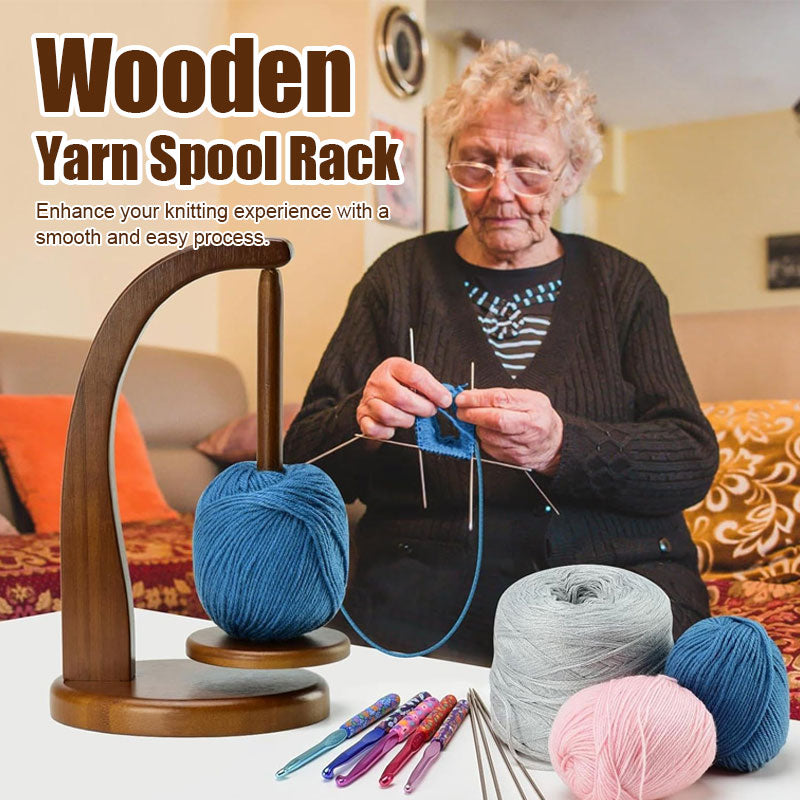 Rotara - Portable, rotating yarn stand