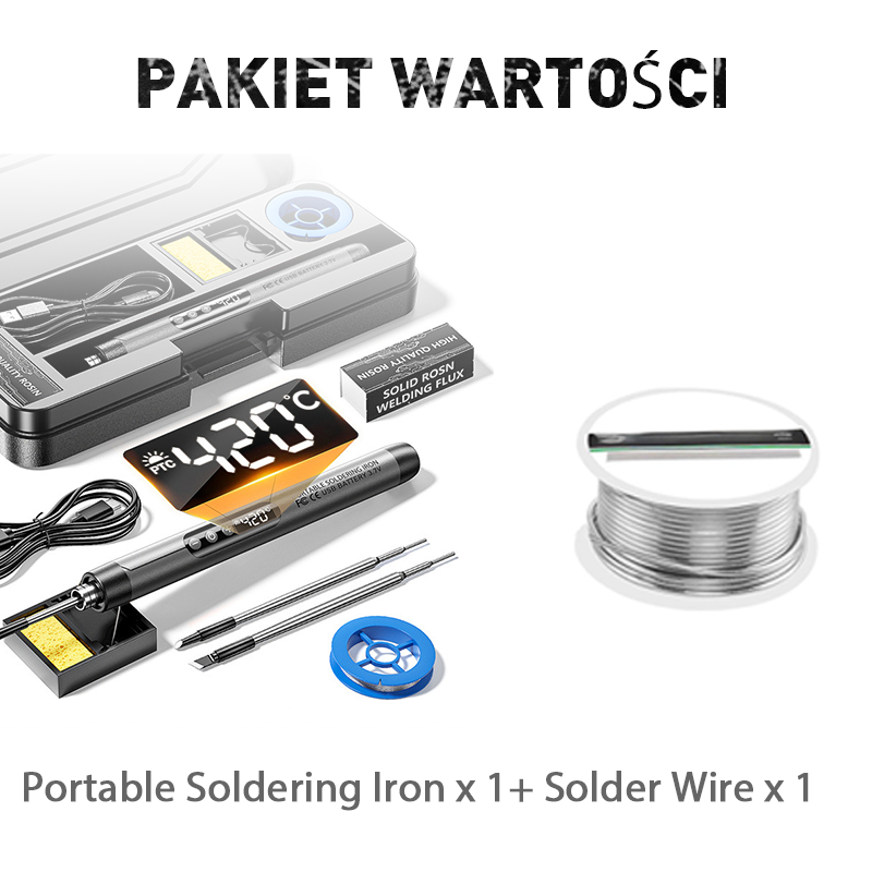 Cordless Soldering Iron – Compact Tool for Precision and Performance
