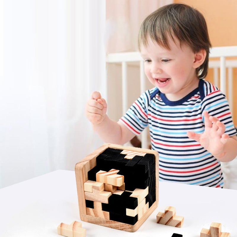 Wooden Puzzle Game – Sharpen Your Mind with Challenging Riddles