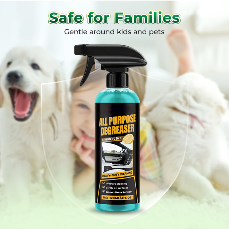 Grease Remover | No Residue | Fast Spray and Wipe | ShineEase