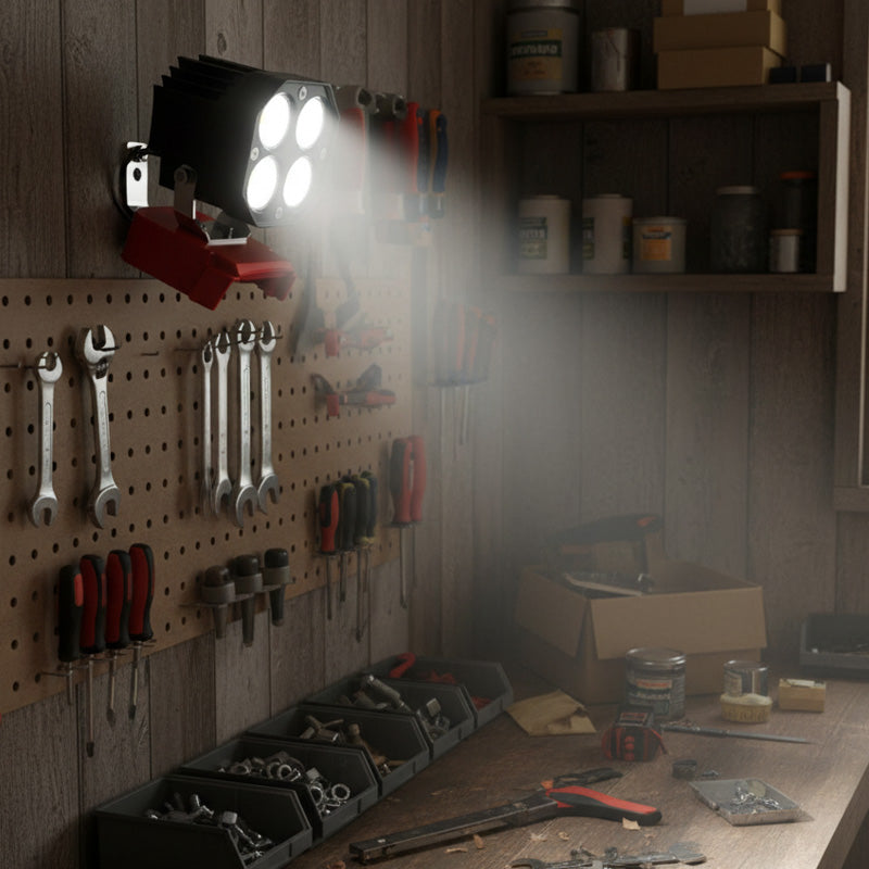 Illuminate Every Detail with Unstoppable Crystal Clear Power