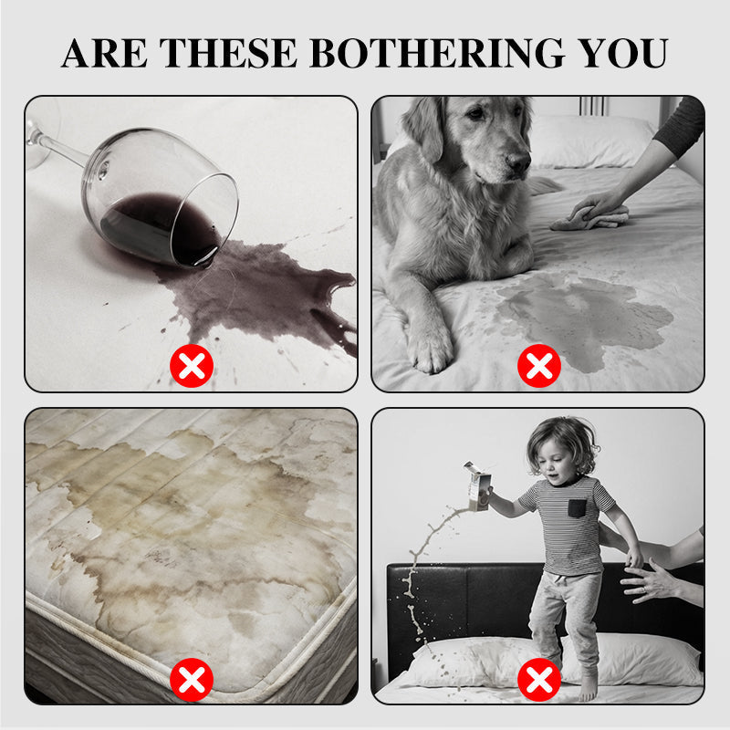 FortiRest™ Bedding Set — Sleep Soundly with Plush, Waterproof Protection That Never Shifts
