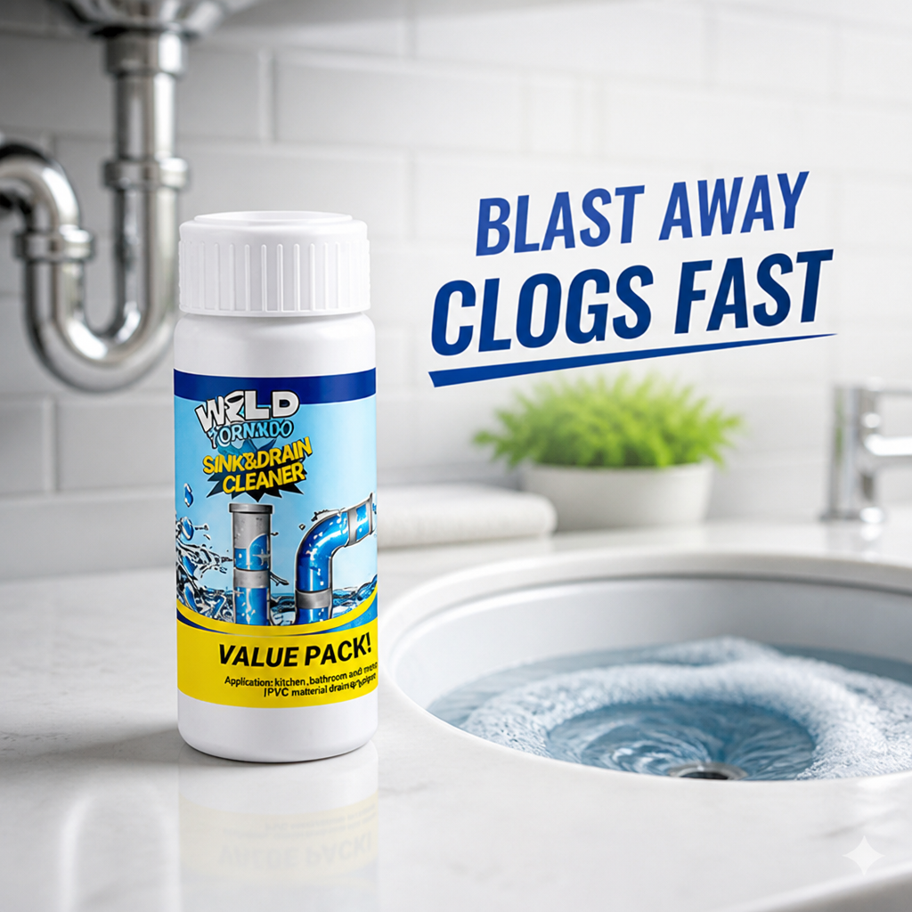 Drain Unblocker™ — Blast Away Clogs Fast and Breathe Fresh Again