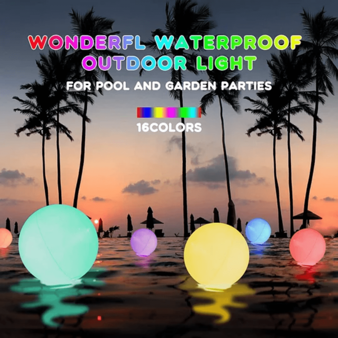 RadianceOrb™ — Ignite Every Night with Mesmerizing Poolside Glow