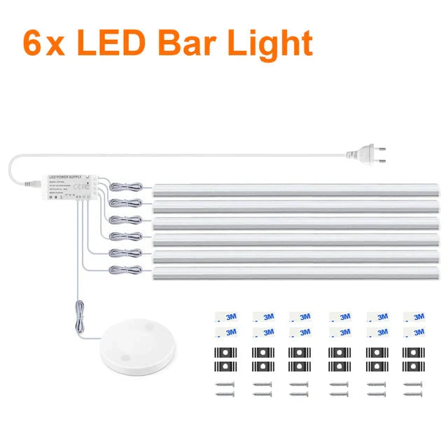 Under-Cabinet LED Light with Sensor – Touchless and Dimmable