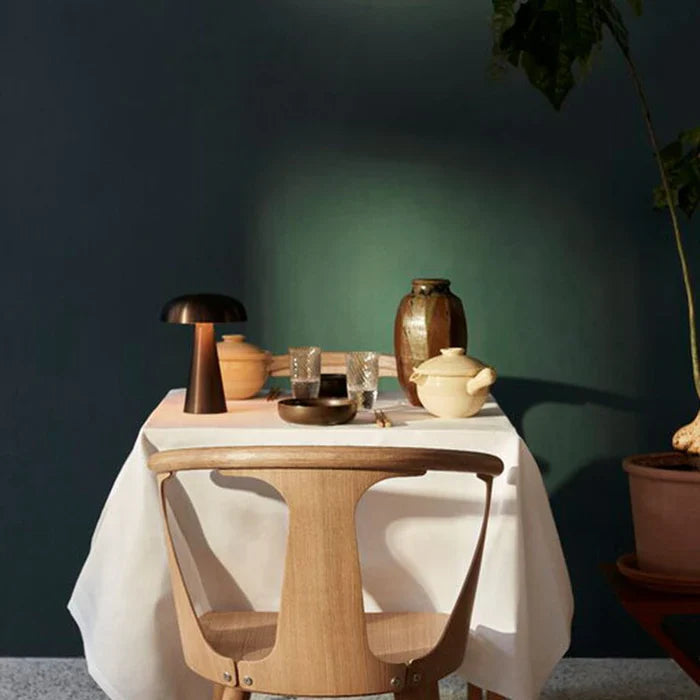 Shroom-Style Table Lamp – Wireless and Rechargeable