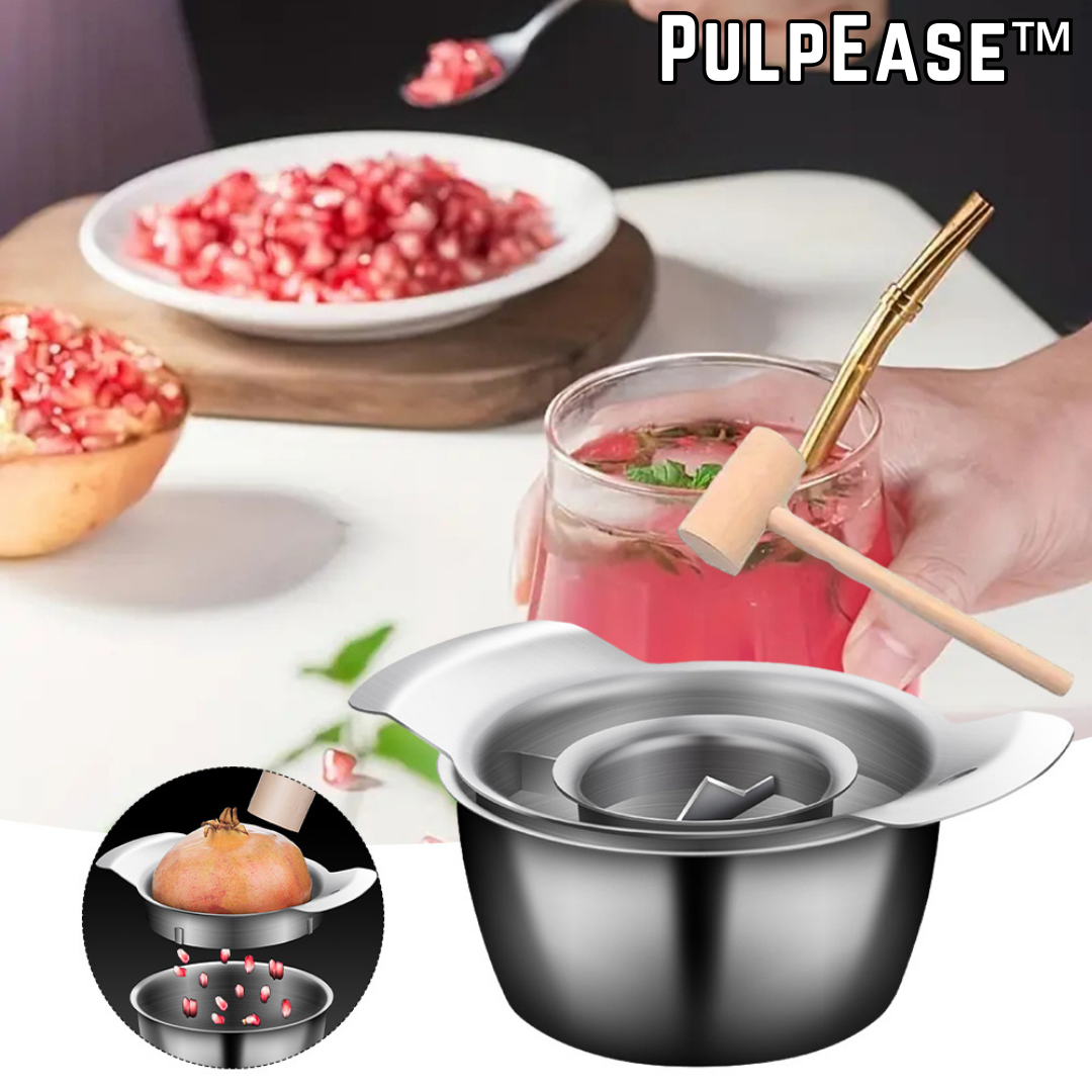 Pomegranate | Deseeding Kit | Mess-Free Cleaning | PulpEase