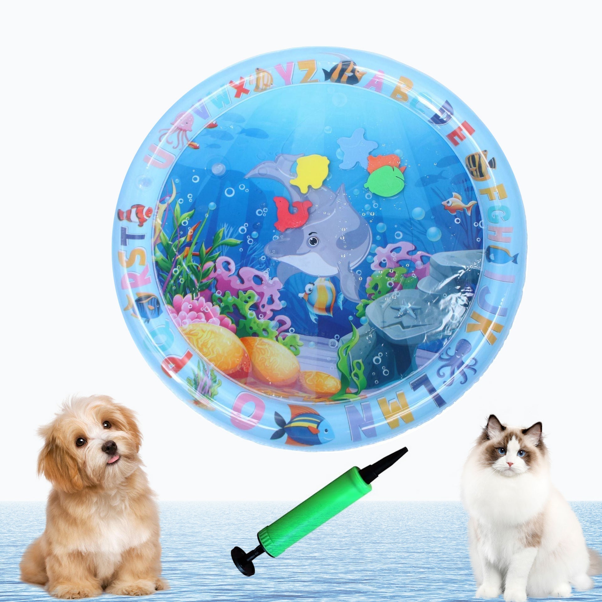 SplashPad™ — Unleash Your Cat’s Wild Side with Endless Cool, Hunt-and-Play Fun