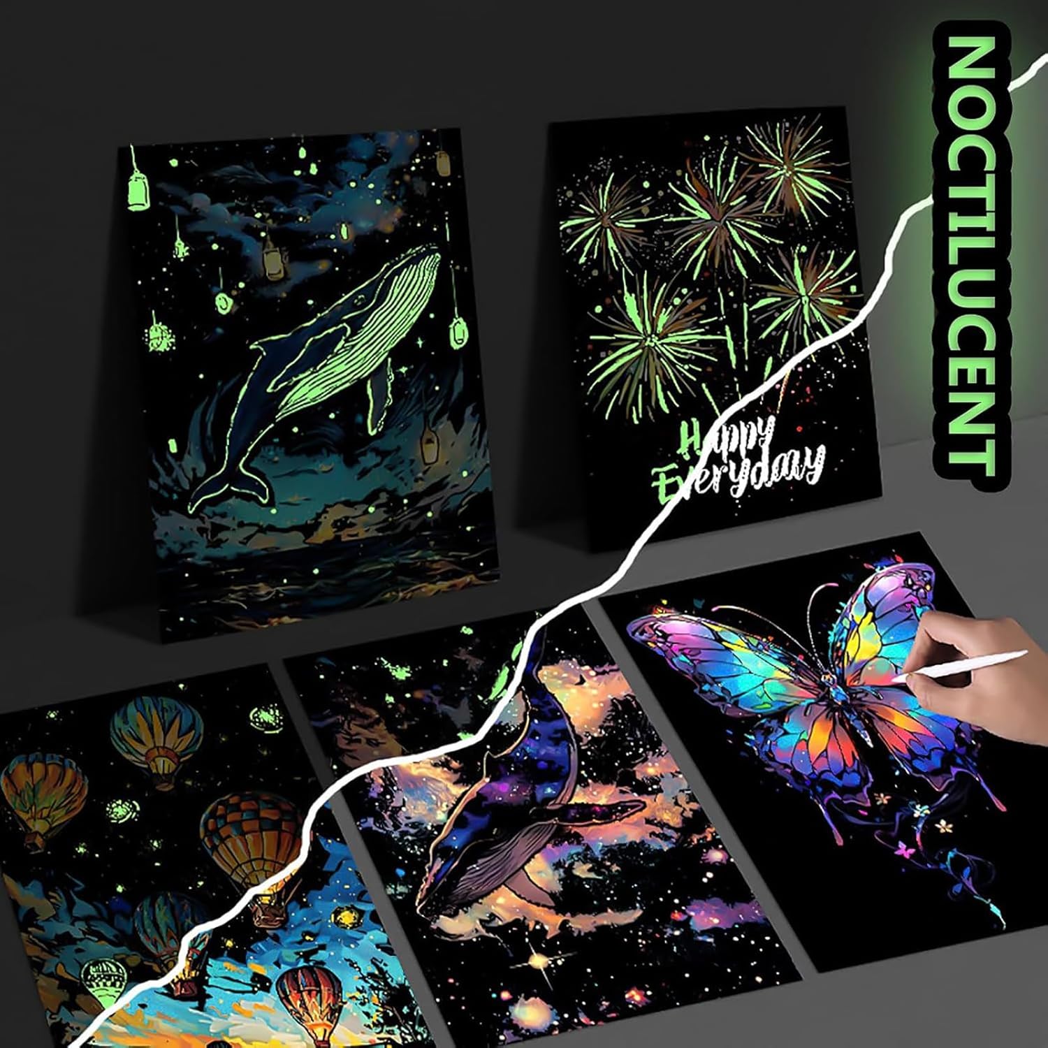 VividScratch™ — Ignite Imagination and Unleash Stunning, Screen-Free Masterpieces