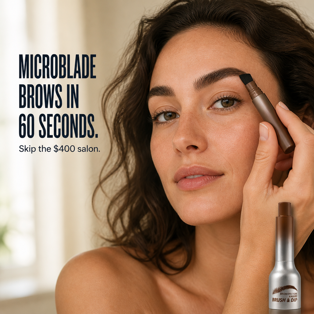 BrowSculpt™ — Brush On Hair-Like Microblade Brows In Under 60 Seconds Flat