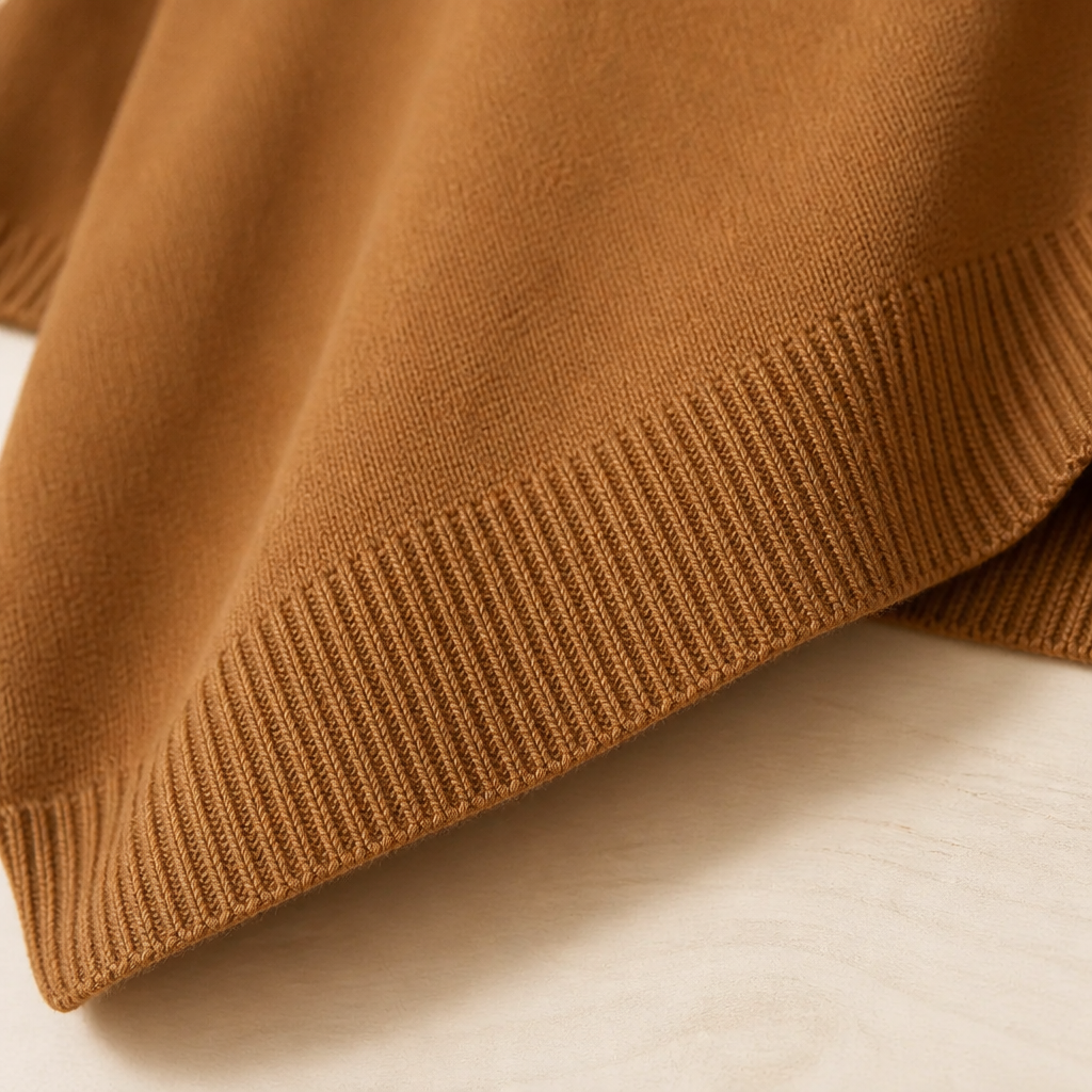 SerenoWave™ – Effortless Asymmetric Poncho Sweater with Batwing Sleeves