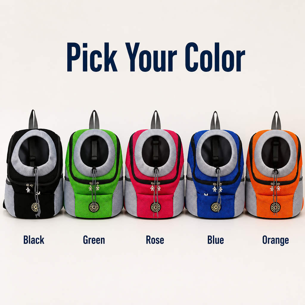 TrailPaw™ Carrier — Effortless Comfort and Safety for Every Adventure with Your Dog