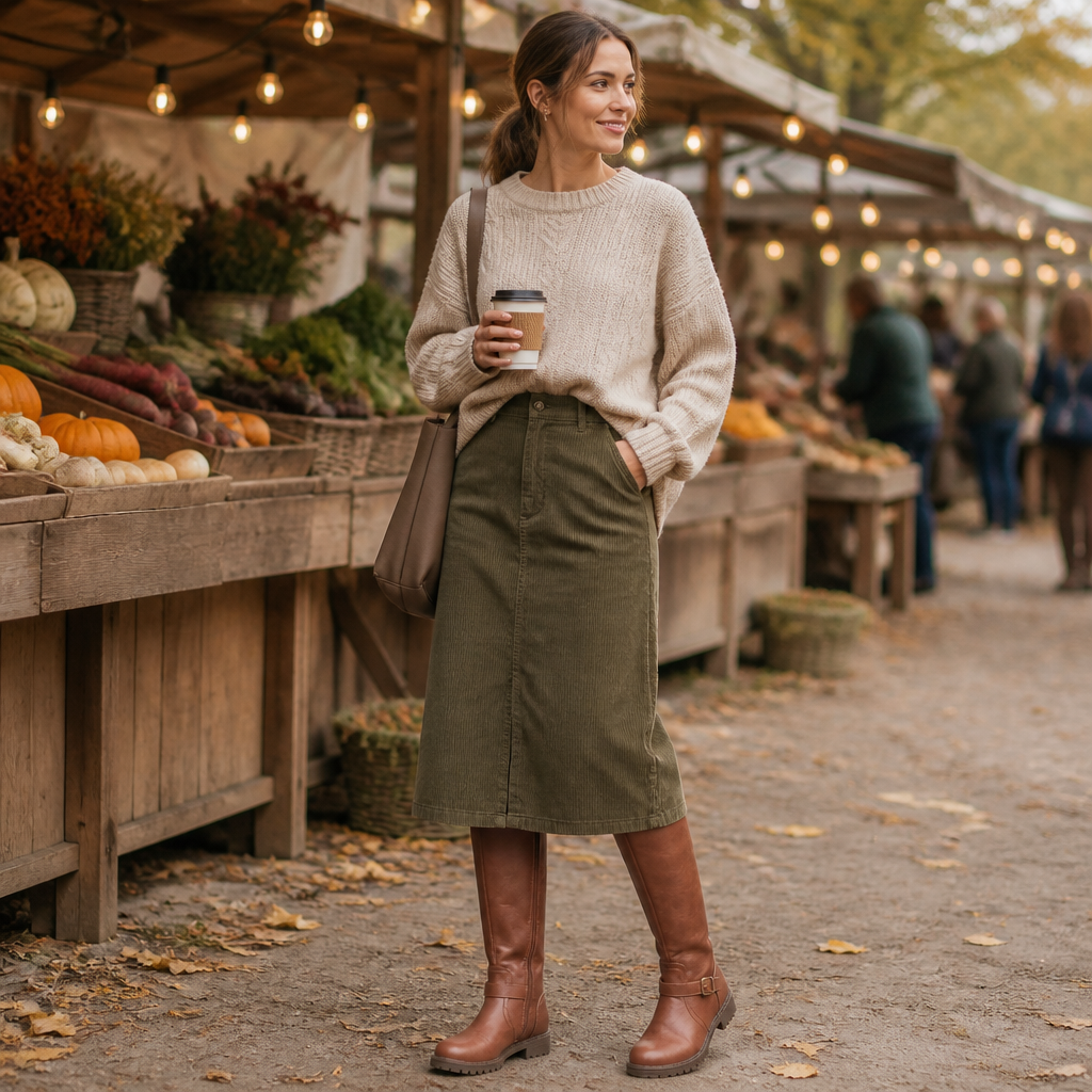 VeroStride™ – Classic Knee-High Riding Boots with Block Heel