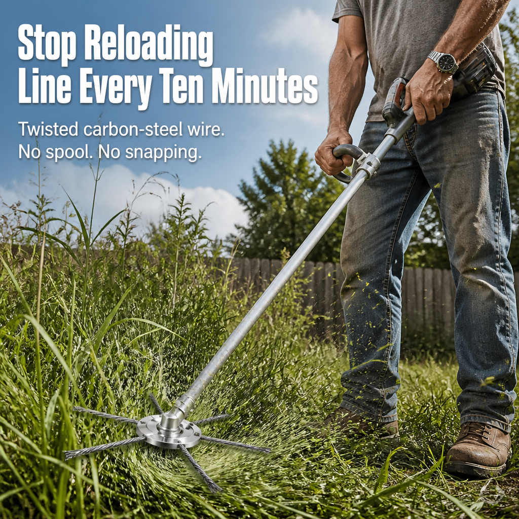 SteelGuard Pro™ — Replace Snapping Nylon with Twisted Steel That Won't Break | 2-Pack