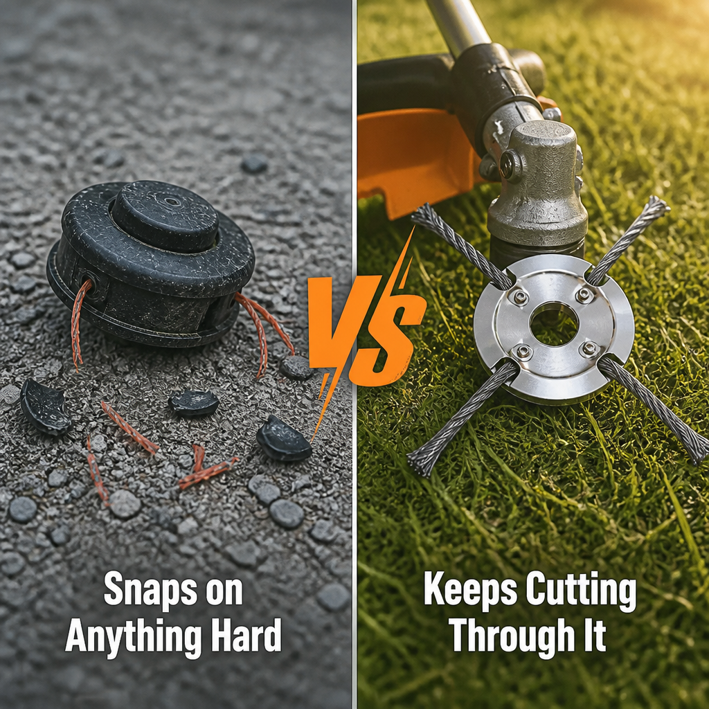 SteelGuard Pro™ — Replace Snapping Nylon with Twisted Steel That Won't Break | 2-Pack