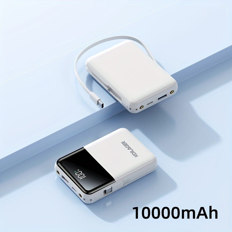 Mini Power Bank 10000mAh with Display