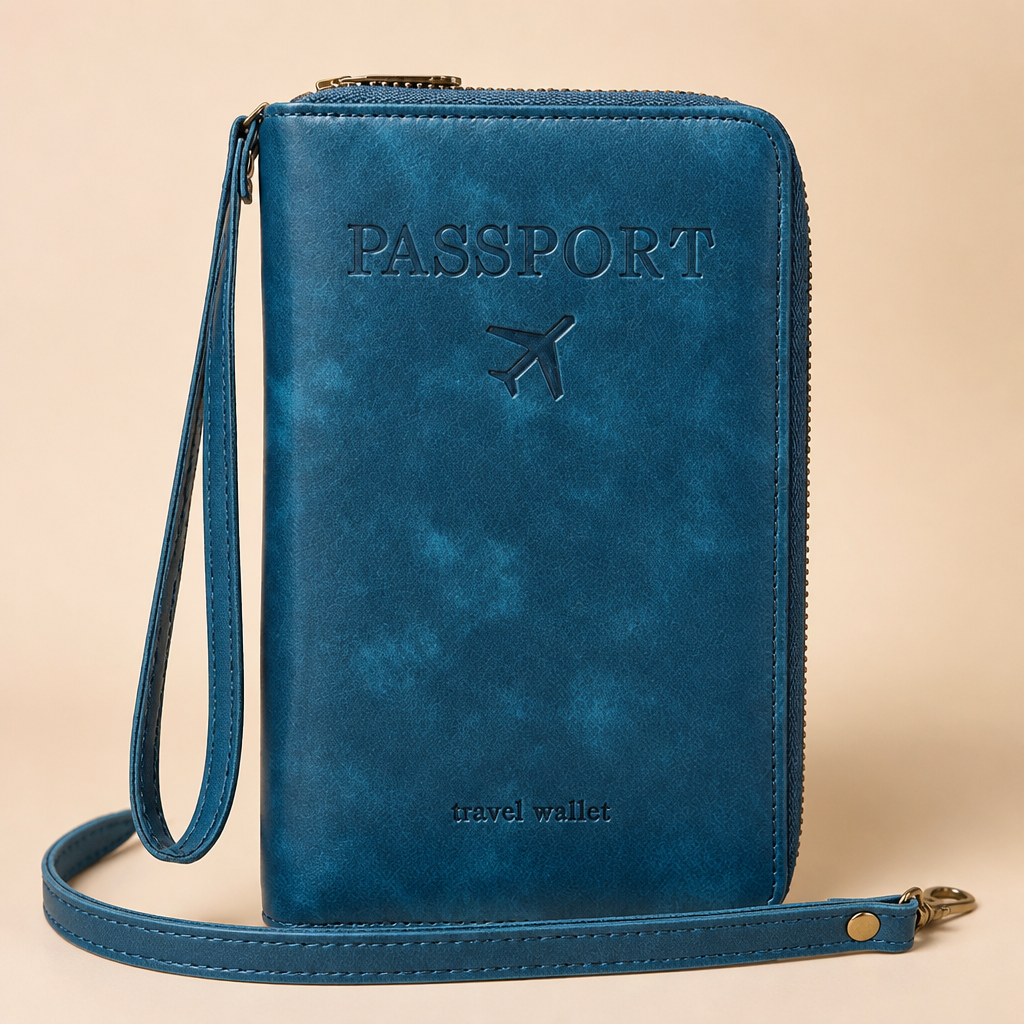 SentriGuard™ RFID Wallet Pass Holder — Instantly Lock Down Your Identity and Travel Stress-Free