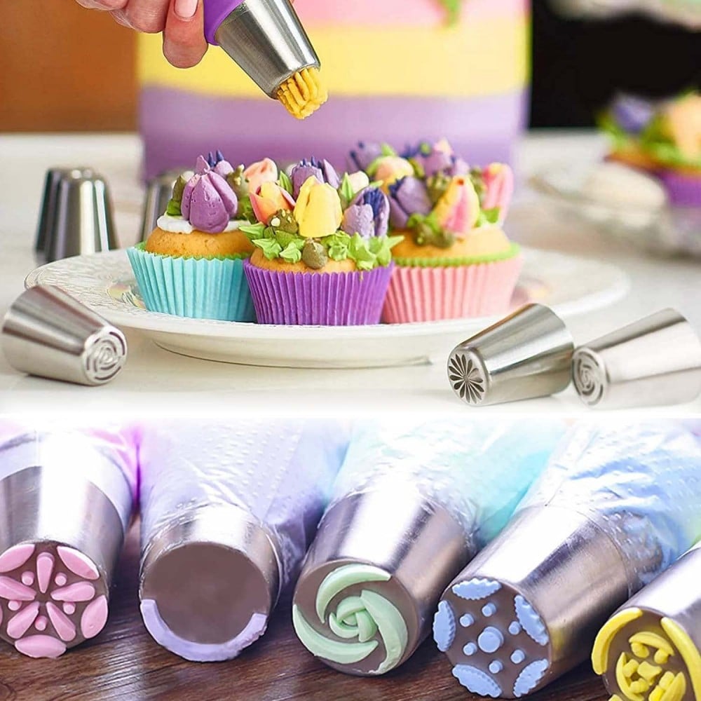 Flower Frosting Tips Nozzles for Cake Decorating