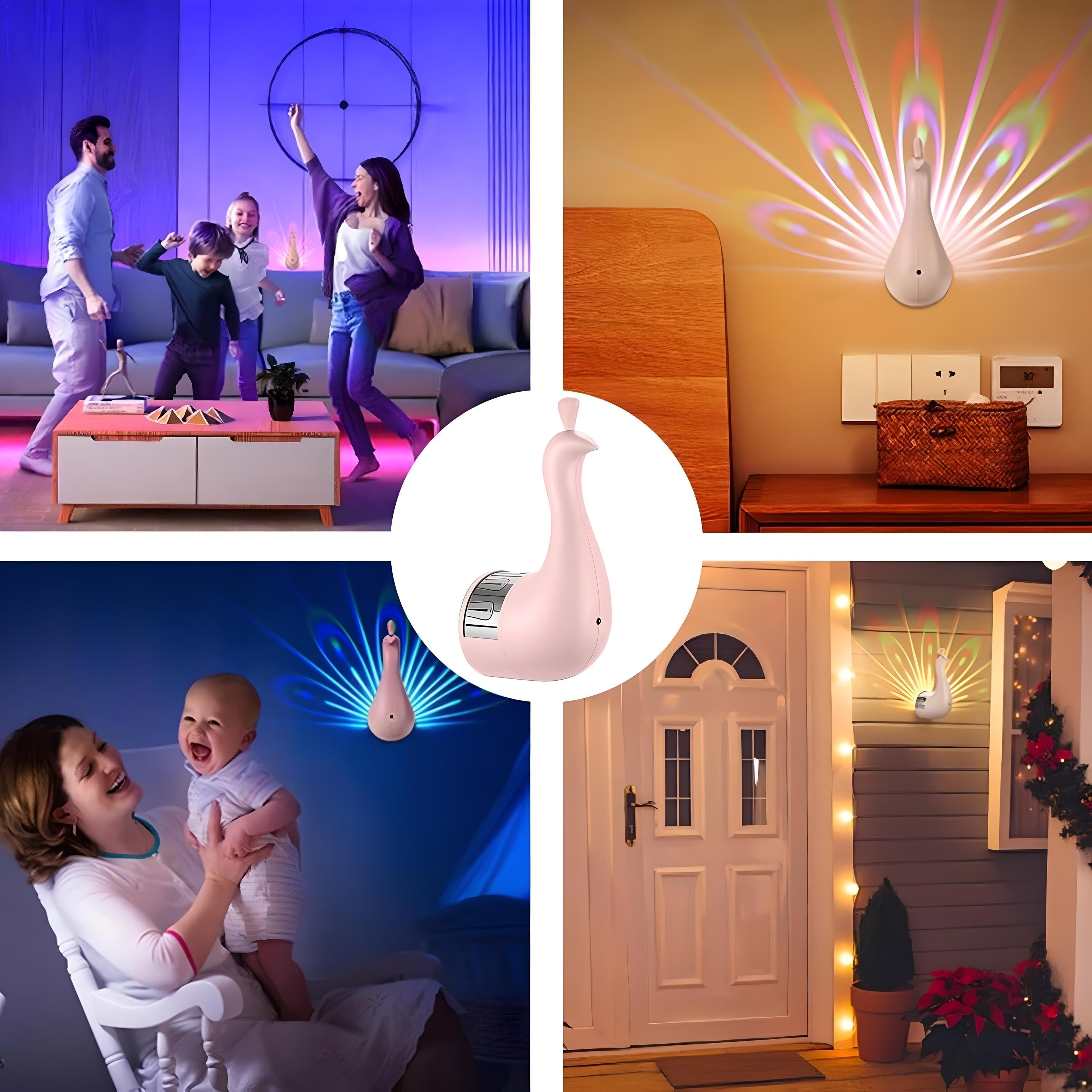 MoodGlow™ — Command Your Calm with Hypnotic Light That Transforms Your Space Instantly