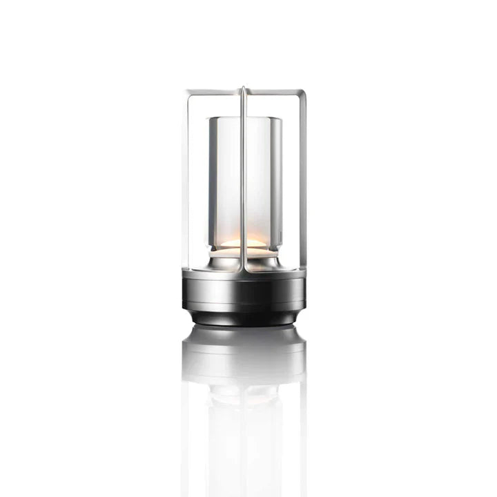 Lumiere Lantern Cordless Crystal Table Lamp