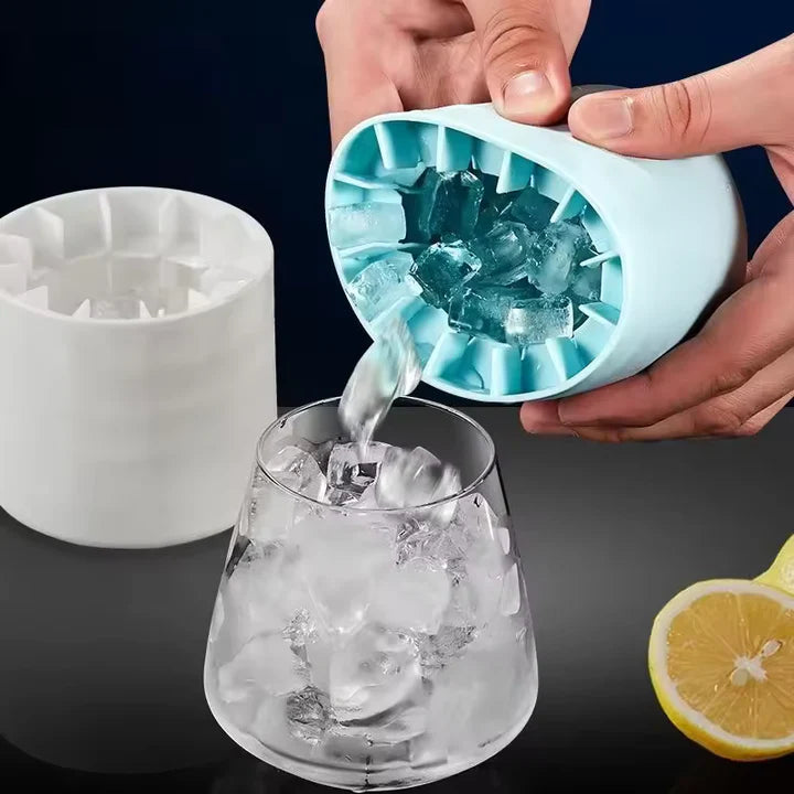 Silicone Mold for Perfect Ice Cubes - FrostFlex Design