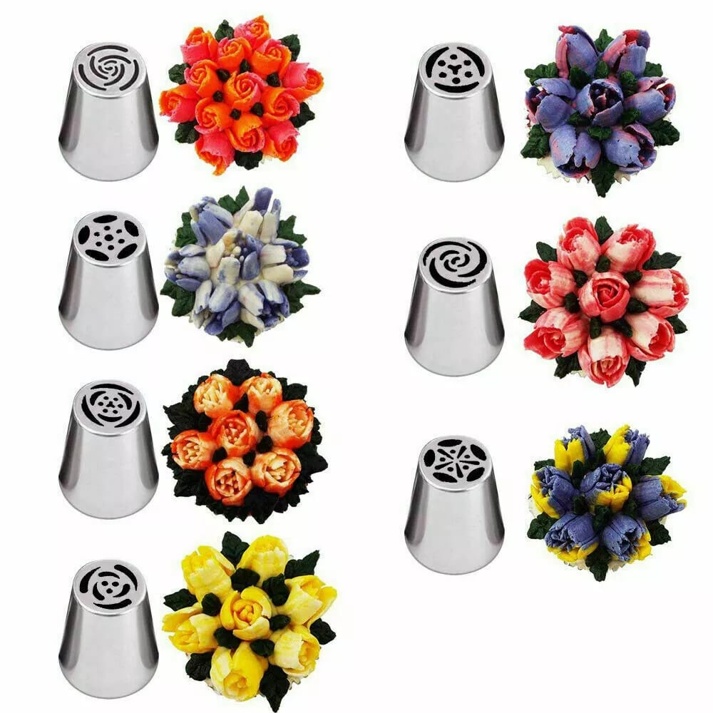Flower Frosting Tips Nozzles for Cake Decorating