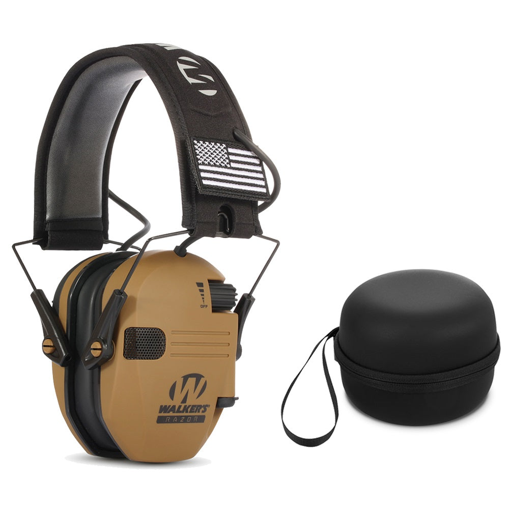 Hearing Protection Earmuffs with Electronic Noise Cancellation