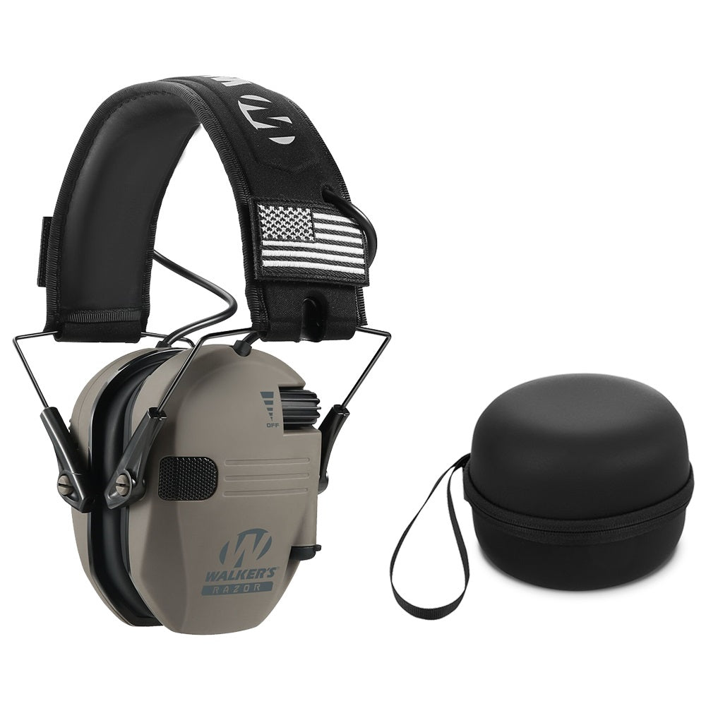 Hearing Protection Earmuffs with Electronic Noise Cancellation