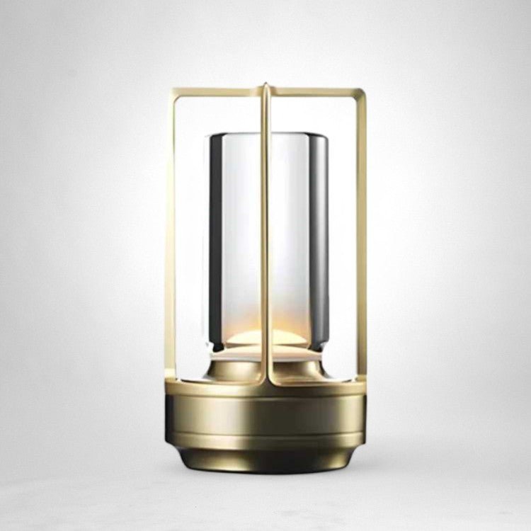 Garden and Patio Lantern with Elegant Crystal Outdoor Design