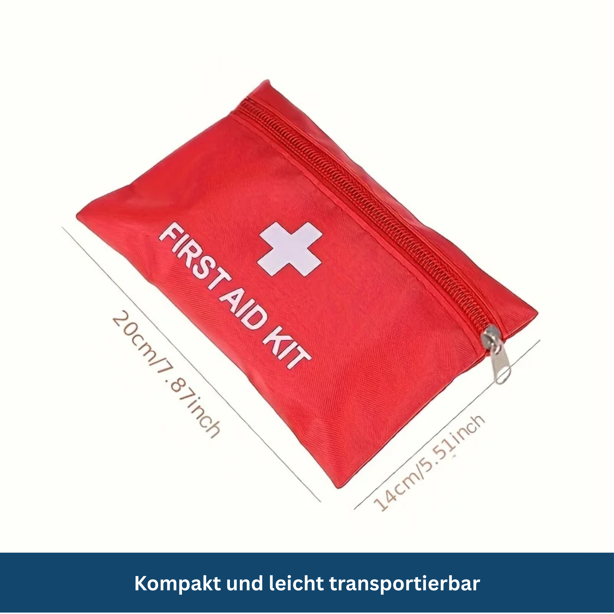 First Aid Kit for Outdoor Activities and Vehicle Emergencies