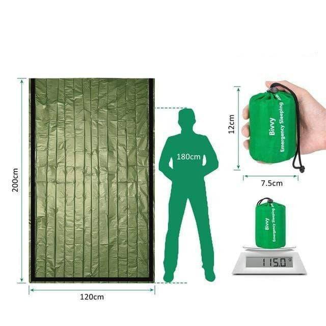 Thermal Survival Bivy Bag for Emergency Sleeping