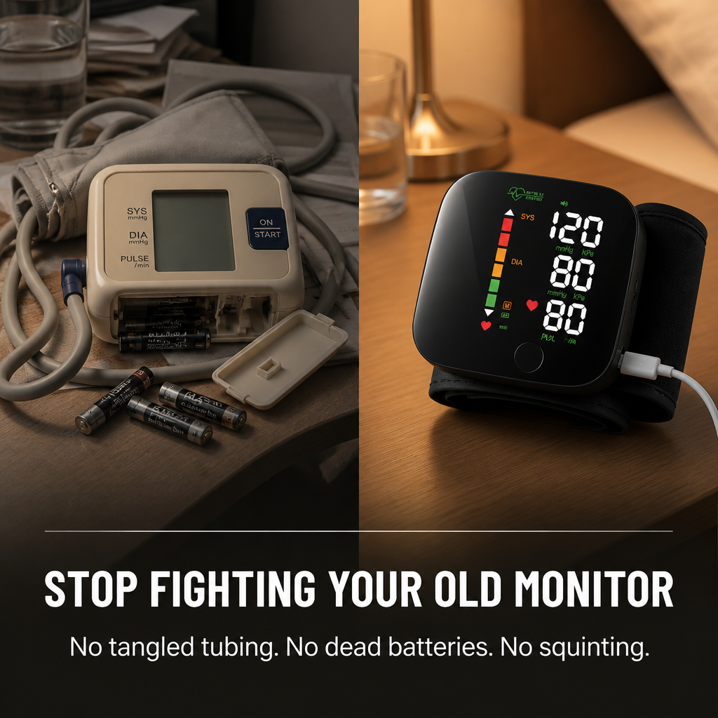 PulseSure™ — Press One Button, Hear Your Reading In 20 Seconds Flat