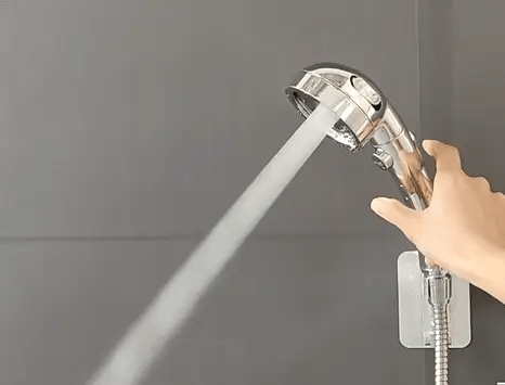3-in-1 Handheld Showerhead for Powerful Water Flow
