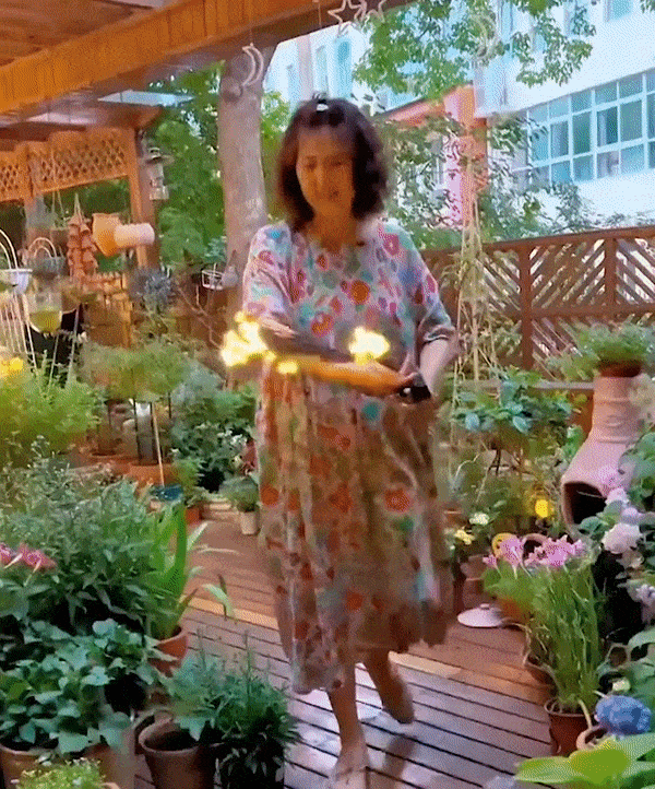 Arvilaros ParaGarden™ Solar Firefly Light with Auto Power ON/OFF Winterproof