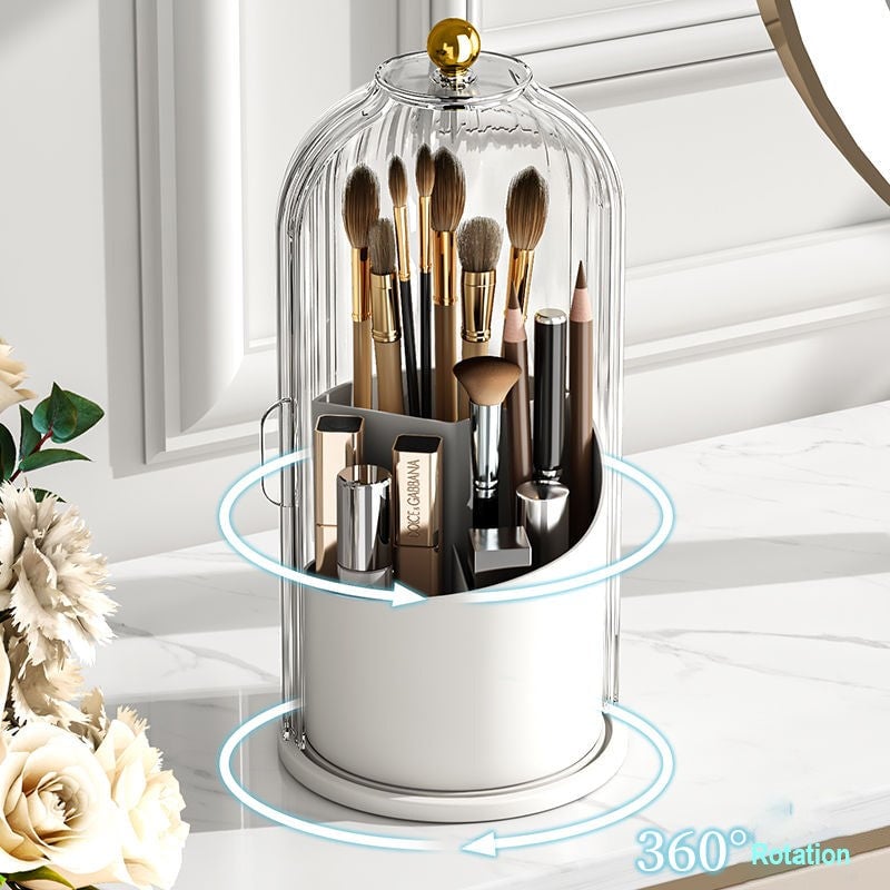 GlamSpin Organizer - Perfect Storage for Radiant Beauty Moments Daily